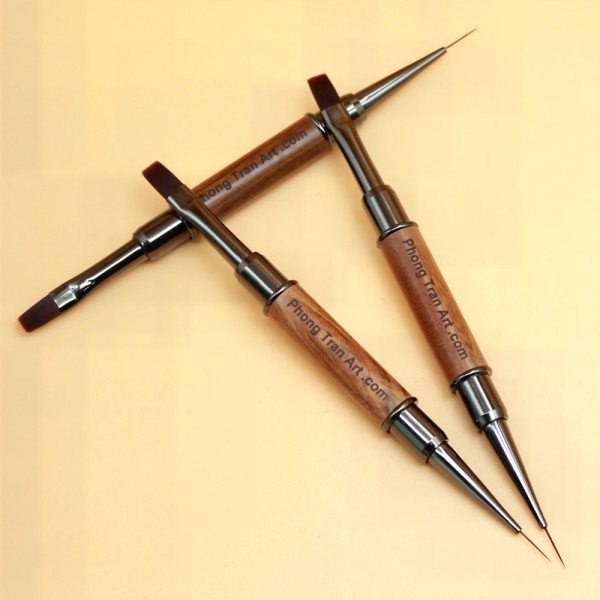 Builder Gel Brush Flat (Dual Heads)