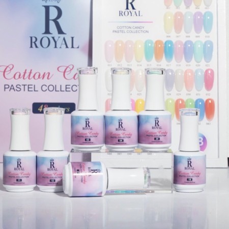 Royal Cotton Candy Pastel 48 Colors Collection