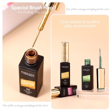 GLITTER GEL LINNER DESIGN (...