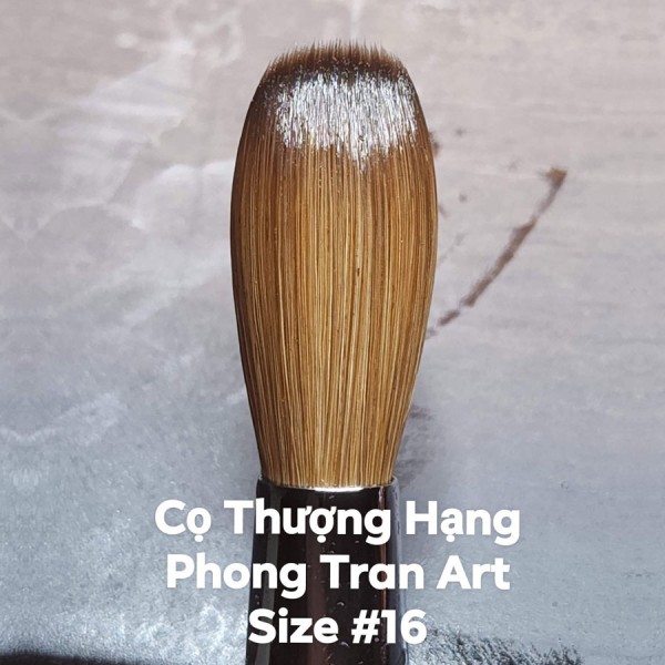 PHONG TRAN ART PREMIUM BRUSH AAA+ 100% KOLINSKY (SIZE 16)