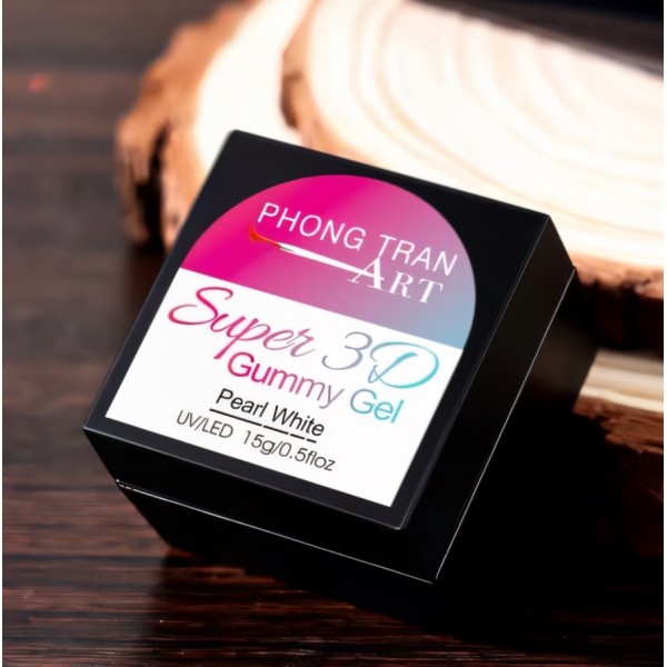 Gel Nặn Hoa 3D Pearl White (New Ngọc Trai)