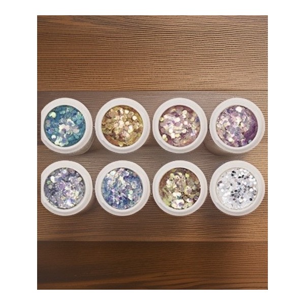 JUNKY MERMAID GLITTER (SET OF 8)