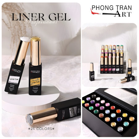 LINNER COLOR GEL ART ( SET...